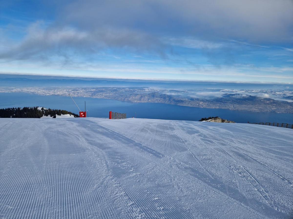 Appartement Tout Confort Montagne Et Lac Leman Thollon-les-Memises Ngoại thất bức ảnh
